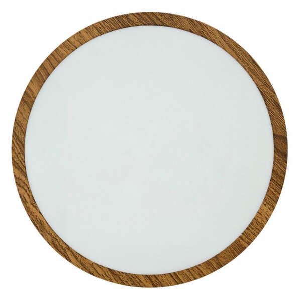 LED Stropné svietidlo RING LED/24W/230V 4200K pr. 28,5 cm hnedá