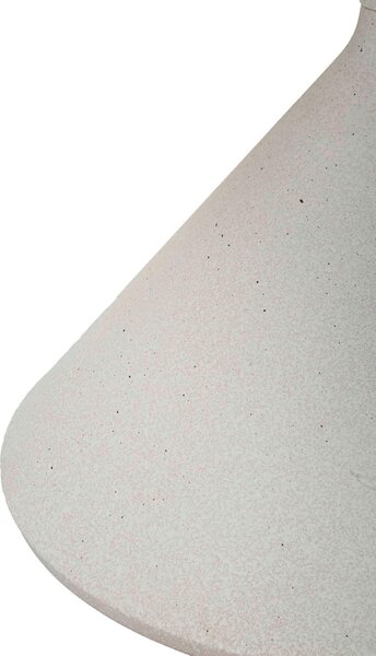 KONFERENČNÝ STOLÍK, biela, kov, keramika, 42/42/40 cm - Stolíky do obývačky, Online Only
