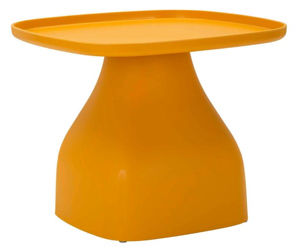KONFERENČNÝ STOLÍK, žltá, plast, 48/38/48 cm - Online Only obývacie izby, Online Only