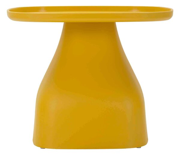 KONFERENČNÝ STOLÍK, žltá, plast, 48/38/48 cm - Online Only obývacie izby, Online Only