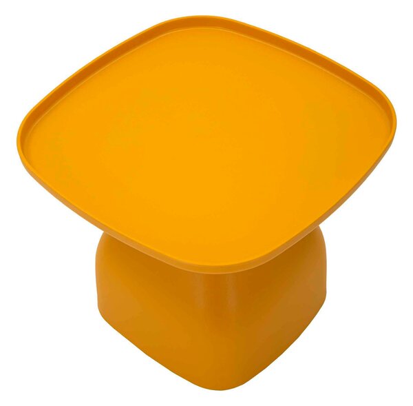 KONFERENČNÝ STOLÍK, žltá, plast, 48/38/48 cm - Online Only obývacie izby, Online Only