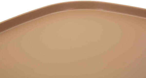KONFERENČNÝ STOLÍK, béžová, plast, 48/48/38 cm - Online Only obývacie izby, Online Only