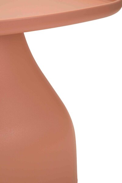 KONFERENČNÝ STOLÍK, ružová, plast, 48/48/38 cm - Online Only obývacie izby, Online Only