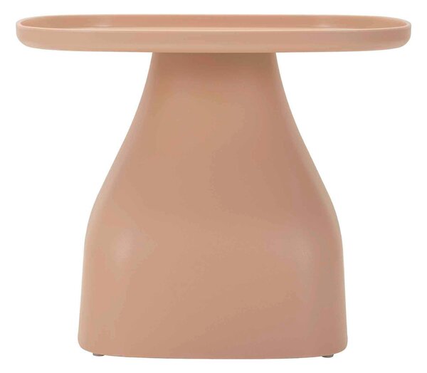 KONFERENČNÝ STOLÍK, ružová, plast, 48/48/38 cm - Online Only obývacie izby, Online Only
