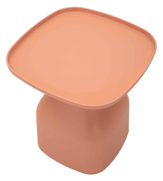 KONFERENČNÝ STOLÍK, ružová, plast, 48/48/50 cm - Online Only obývacie izby, Online Only