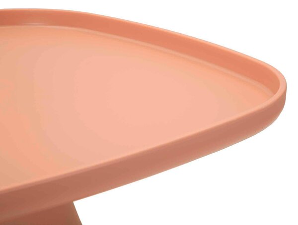 KONFERENČNÝ STOLÍK, ružová, plast, 48/48/50 cm - Online Only obývacie izby, Online Only