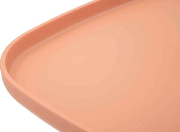 KONFERENČNÝ STOLÍK, ružová, plast, 48/48/38 cm - Online Only obývacie izby, Online Only