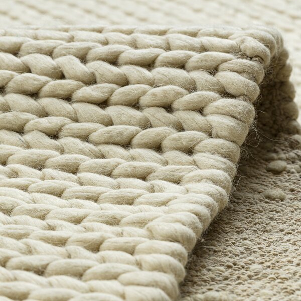 Dywany Łuszczów , Kusový koberec Tahar 99004B cream, 90x150, biela, obývacia izba