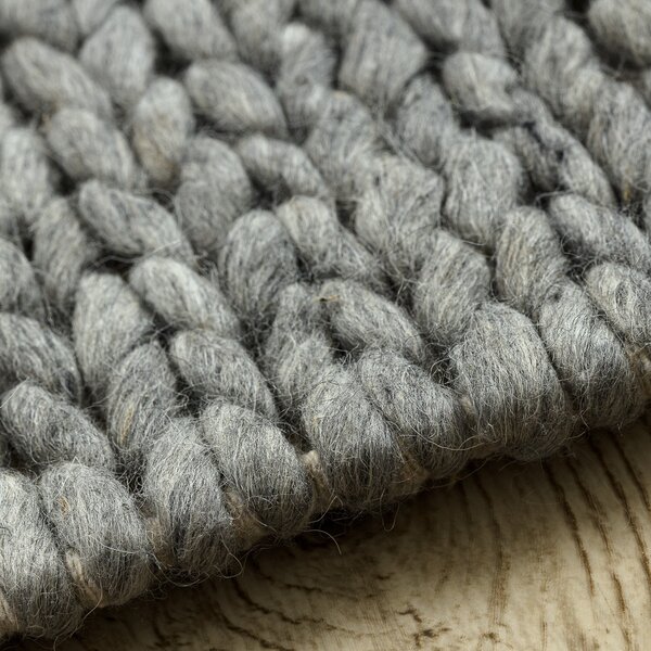 Dywany Łuszczów , Kusový koberec Tahar 99004G grey, 90x150, šedá, obývacia izba