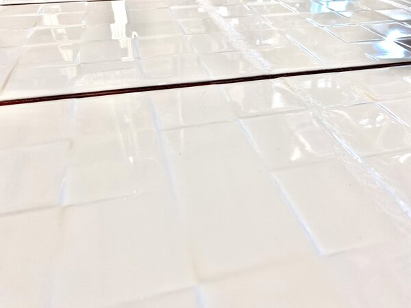 White Glossy Square 25x60 BA