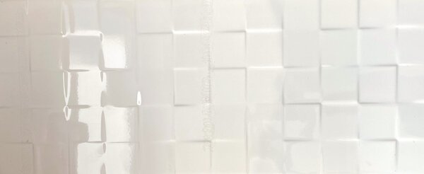 White Glossy Square 25x60 BA