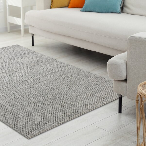 Dywany Łuszczów , Kusový koberec Tahar 99004G grey, 90x150, šedá, obývacia izba