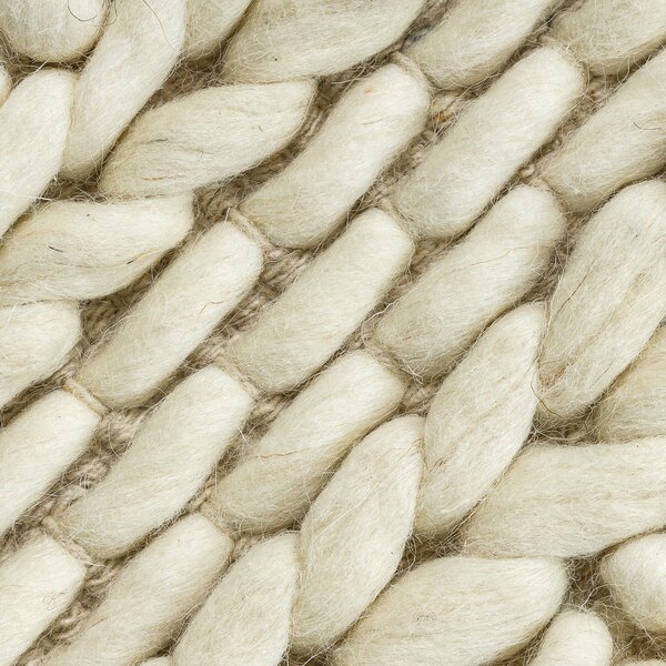 Dywany Łuszczów, Kusový koberec Tahar 99002B cream, 120x180, biela, obývacia izba