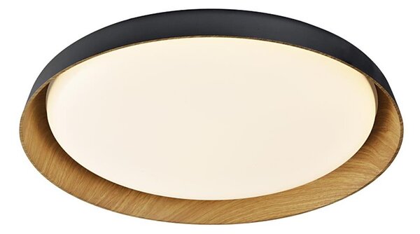 Top Light-LED Stm. stropné svietidlo SATELLITE LED/48W/230V 3000-6500K čierna + DO