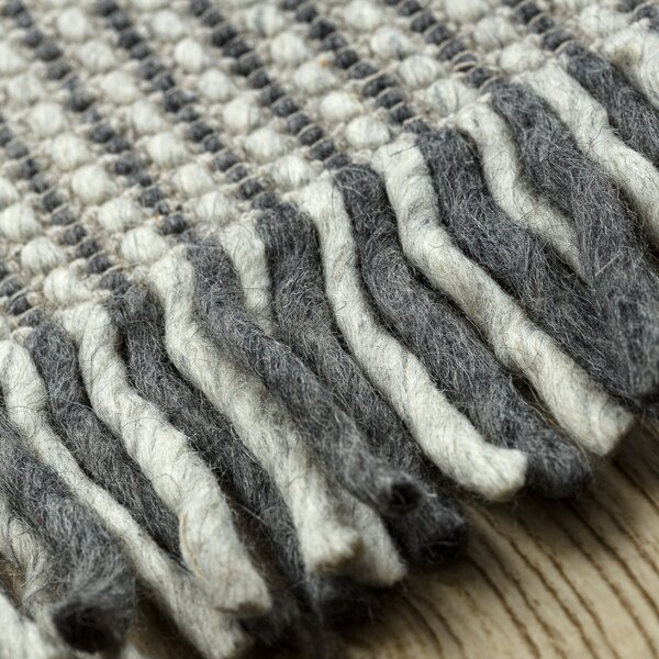 Dywany Łuszczów , Kusový koberec Tahar 99003F cream/grey, 90x150, béžová, obývacia izba