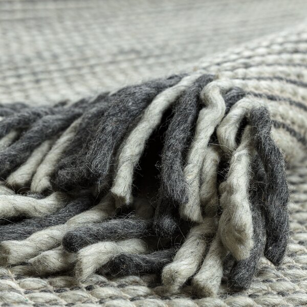 Dywany Łuszczów , Kusový koberec Tahar 99003F cream/grey, 90x150, béžová, obývacia izba