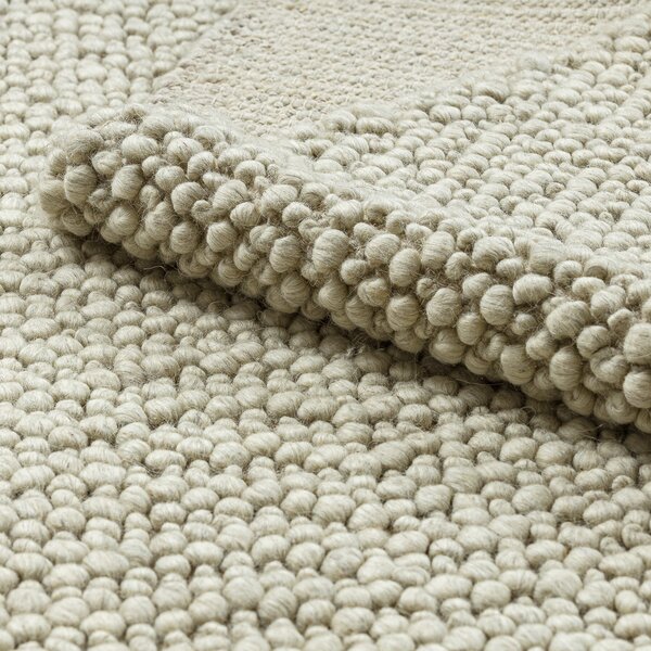 Dywany Łuszczów , Kusový koberec Tahar 99005B cream/grey, 90x150, béžová, obývacia izba