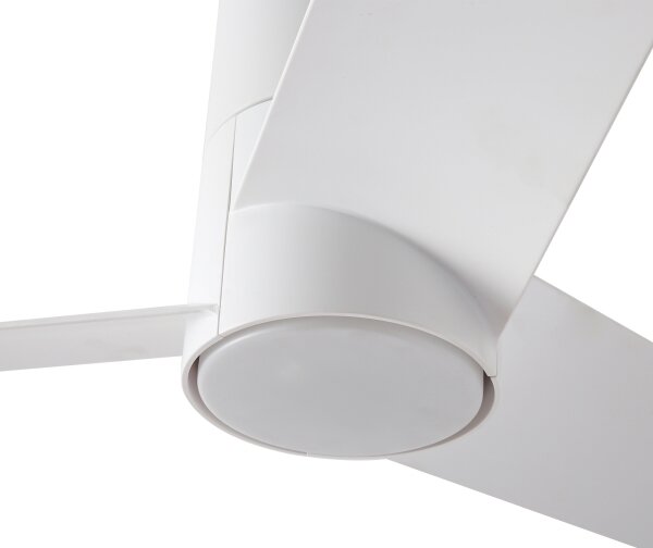 ZEVENTI - LED stropný ventilátor BARROSA LED/18W/230V Wi-Fi Tuya biela + diaľkové ovládanie