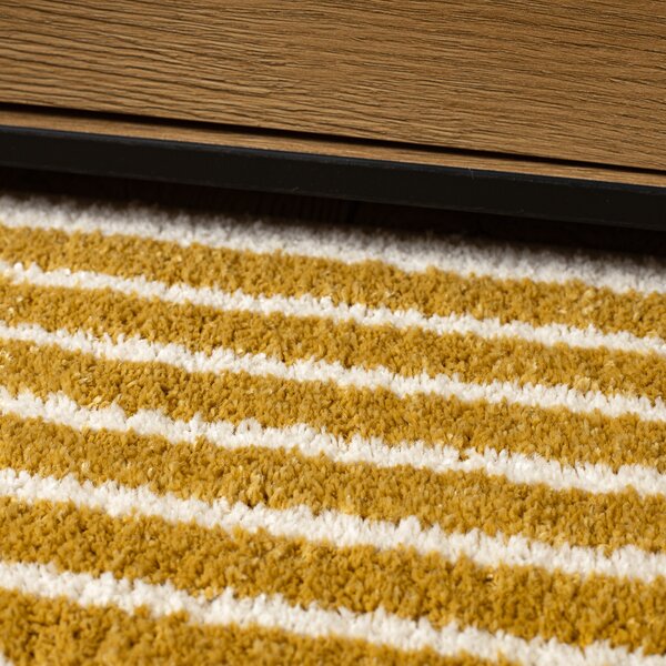 Dywany Łuszczów, Kusový koberec Fusion 0240 cream/yellow, 80x150, viacfarebná, kancelária