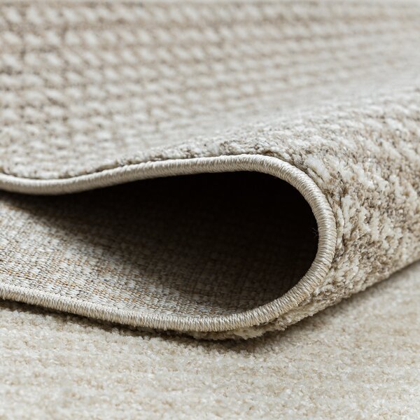 Dywany Łuszczów , Kusový koberec Fusion 0805 cream/beige, 80x150, béžová, kancelária