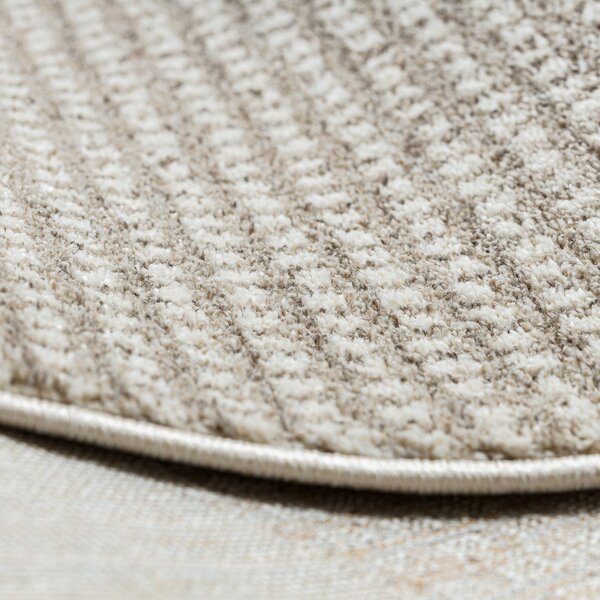 Dywany Łuszczów , Kusový koberec Fusion 0805 cream/beige, 80x150, béžová, kancelária