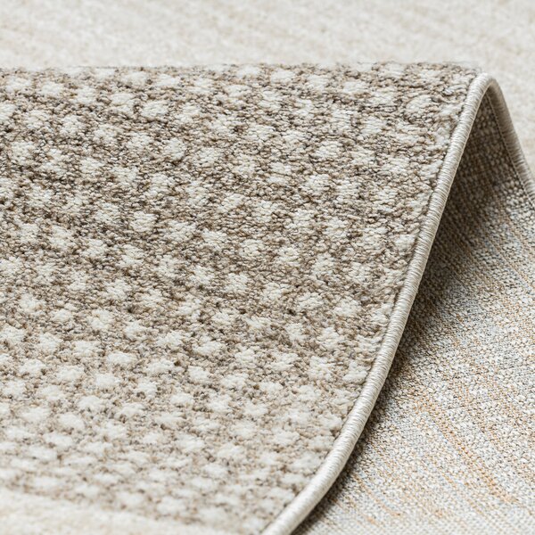 Dywany Łuszczów , Kusový koberec Fusion 0805 cream/beige, 80x150, béžová, kancelária