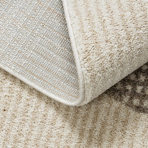 Dywany Łuszczów , Kusový koberec Fusion 0805 cream/beige, 80x150, béžová, kancelária