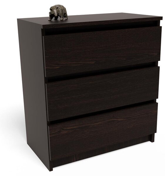 Komoda P3 EX3 wenge 3 zásuvky doska 18 mm