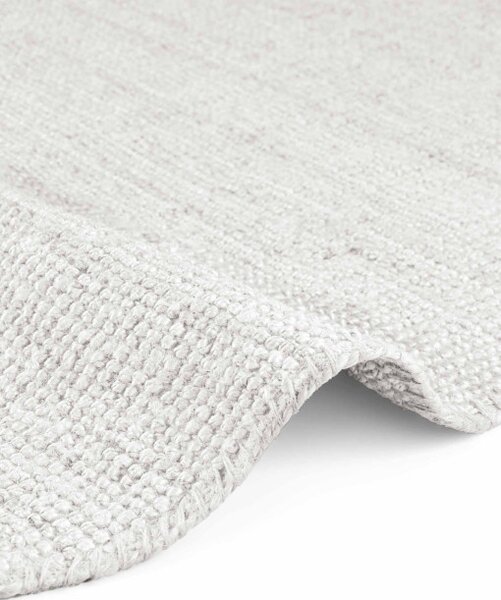 Koberec Hanse Home Bouclé Jaipur biely kruh