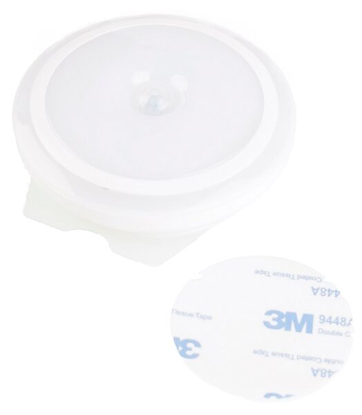 LED svietidlo, 1x LED 0,5w 4000k, w, pohybový senzor
