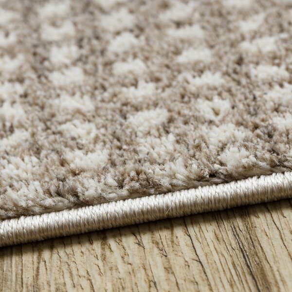 Dywany Łuszczów , Kusový koberec Fusion 0805 cream/beige, 80x150, béžová, kancelária