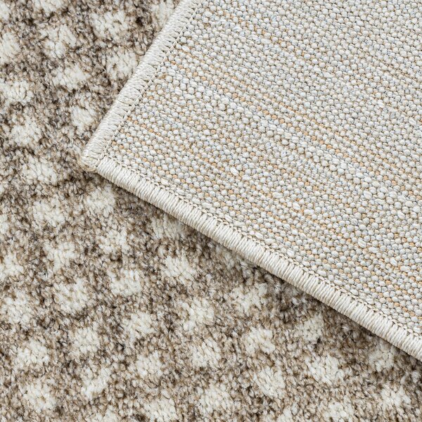 Dywany Łuszczów , Kusový koberec Fusion 0805 cream/beige, 80x150, béžová, kancelária