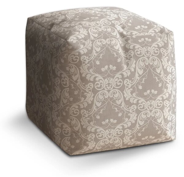 Sablio Taburet Cube Secesné noblesa - 40x40x40 cm