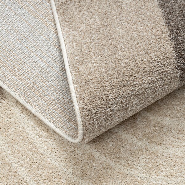 Dywany Łuszczów, Kusový koberec Fusion 0810 beige/brown, 80x150, viacfarebná, kancelária