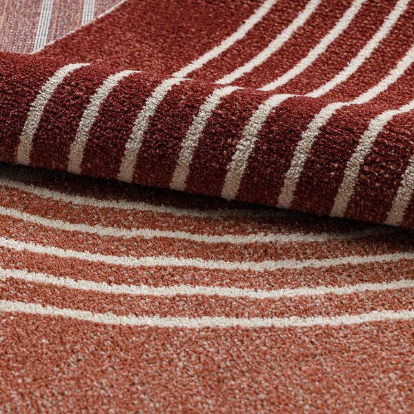 Dywany Łuszczów, Kusový koberec Fusion 0810 beige/terra, 140x190, viacfarebná, kancelária