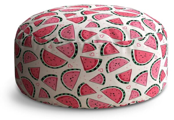 Sablio Taburet Vodný melón: 38x48 cm