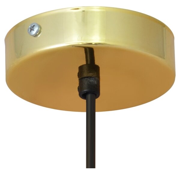 LED Luster na lanku BARS 1xGU10/4,8W/230V zlatá