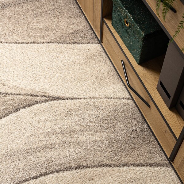 Dywany Łuszczów , Kusový koberec Fusion 1617 beige/cream, 80x150, béžová, kancelária