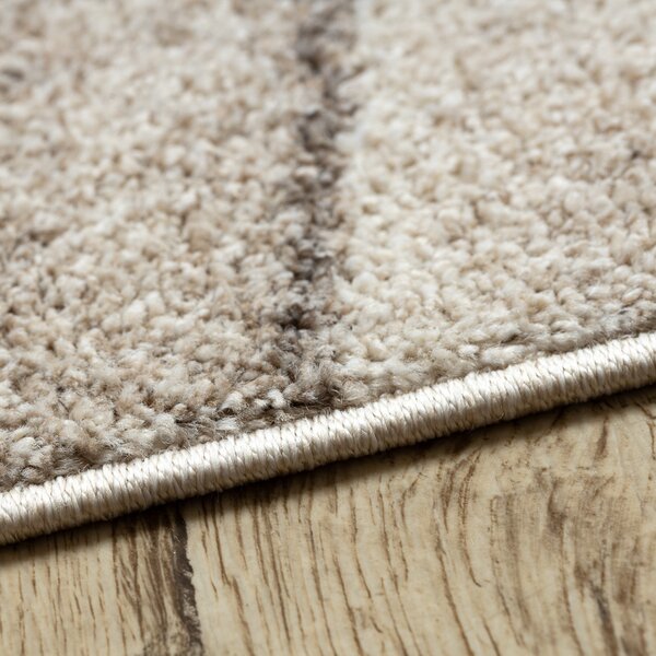 Dywany Łuszczów , Kusový koberec Fusion 1617 beige/cream, 80x150, béžová, kancelária