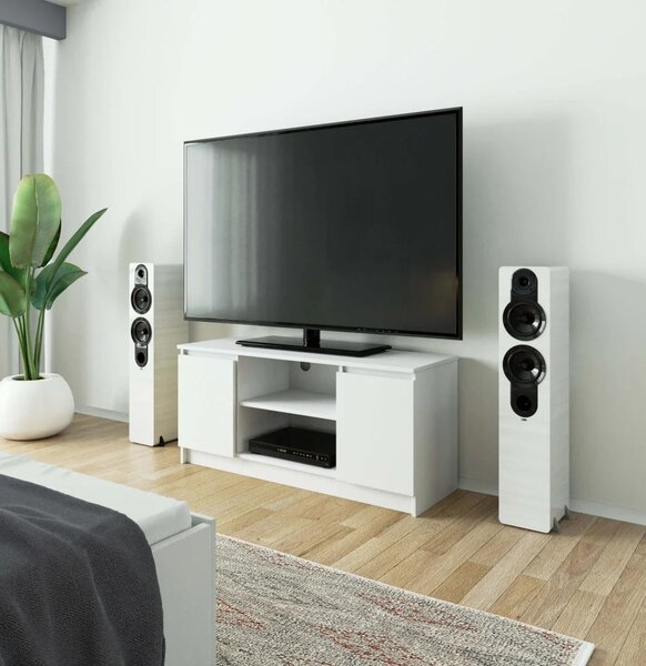 TV stolík YMARIN - biely