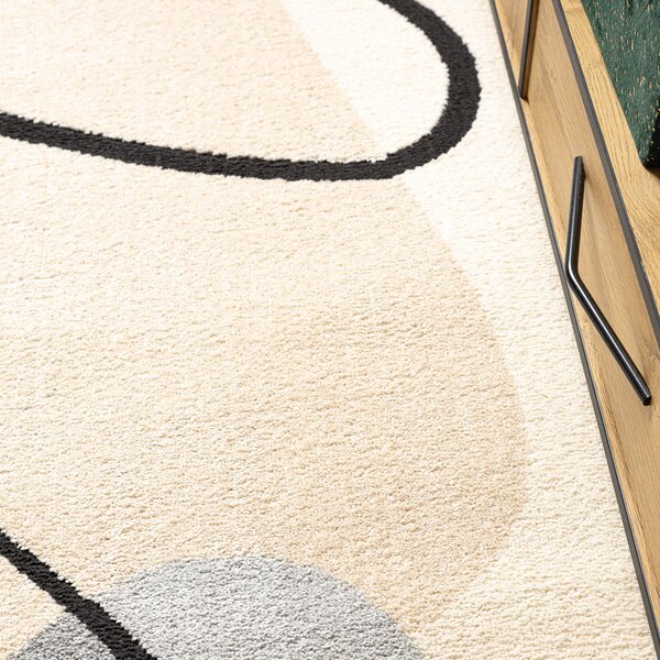 Dywany Łuszczów , AKCIA: 140x190 cm Kusový koberec Fusion 9213 cream/beige, béžová, kancelária
