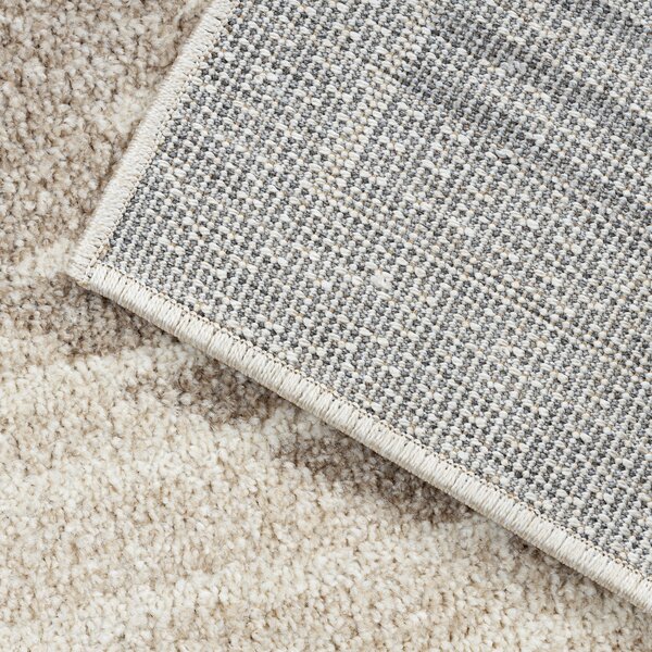Dywany Łuszczów, Kusový koberec Fusion 0815 cream/beige, 140x190, béžová, kancelária