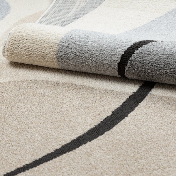 Dywany Łuszczów , AKCIA: 140x190 cm Kusový koberec Fusion 9213 cream/beige, béžová, kancelária