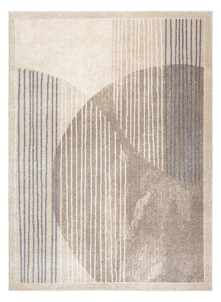 Dywany Łuszczów, Kusový koberec Fusion 0815 cream/beige, 140x190, béžová, kancelária
