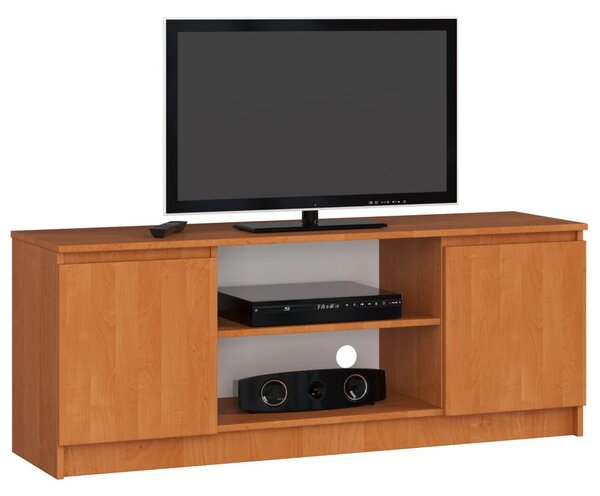 TV stolík s dvierkami YMARIN - jelša