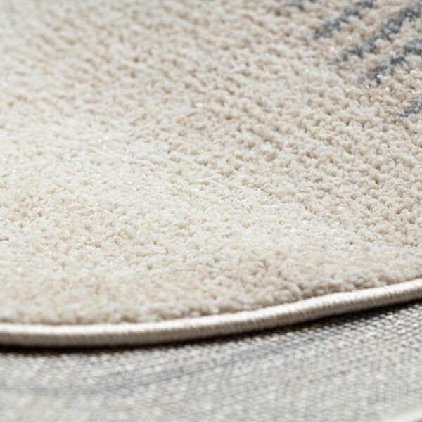 Dywany Łuszczów, Kusový koberec Fusion 0815 cream/beige, 140x190, béžová, kancelária