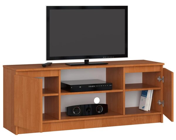 TV stolík s dvierkami YMARIN - jelša