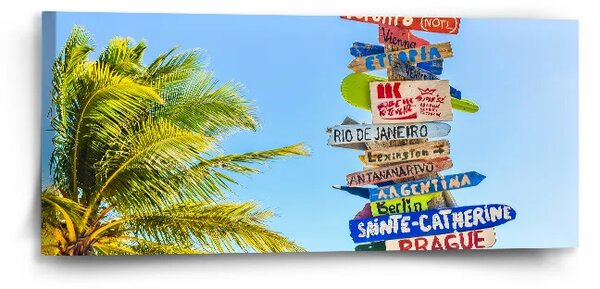 Sablio Obraz Smerníky - 110x50 cm