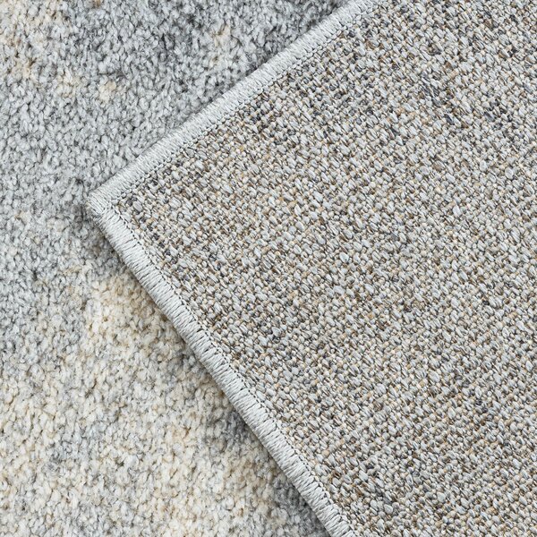 Dywany Łuszczów, Kusový koberec Fusion 9613 l. grey/dark grey, 120x170, šedá, kancelária