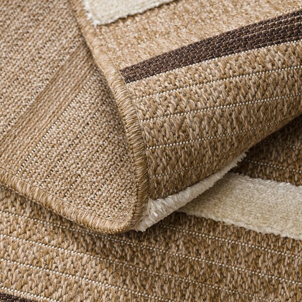 Dywany Łuszczów , Kusový koberec Spark 0686A beige/cream, 80x150, béžová, chodba / predsieň